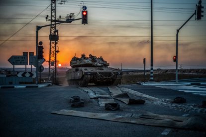 Carro de combate Merkava de las Fuerzas israelíes