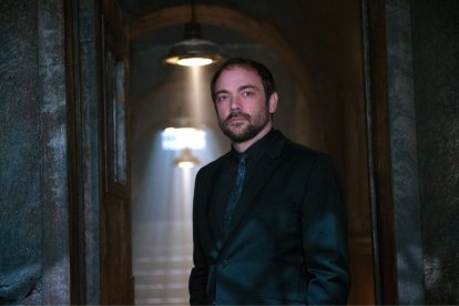 Imagen de archivo de Mark Sheppard durante la grabación de un capítulo de la serie de The CW, 'Supernatural'.