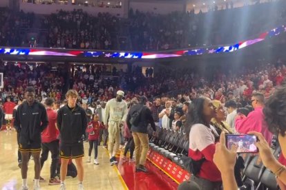 Lebron James llega al USC Arena