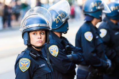 Agentes de la policía de San Francisco.