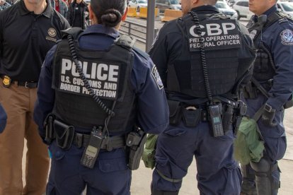 Agentes de la Patrulla Fronteriza de Estados Unidos. Imagen de archivo.