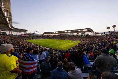 Partido de la USMNT. Imagen de archivo