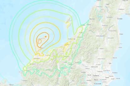 Alerta de tsunami en Japón | Captura de pantalla