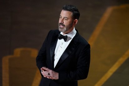 El humorista Jimmy Kimmel durante la gala de los Óscars celebrada el 10 de marzo de 2023 en Los Ángeles.