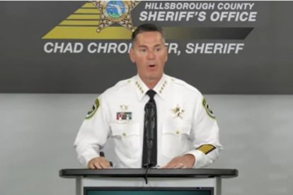 El sheriff del condado de Hillsborough, Chad Chronister