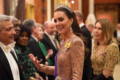 Kate Middleton, durante un acto oficial.