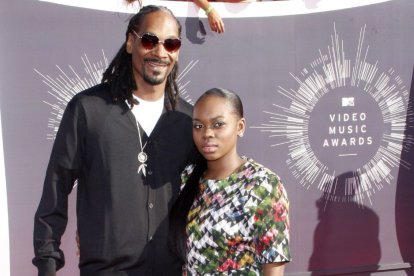 Cori Broadus y Snoop Dogg