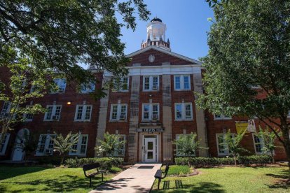 El edificio Bibb Graves en el campus de la Universidad Estatal de Alabama en Montgomery, Alabama, el miércoles 17 de junio de 2020. Photoby Mickey Welsh / Advertiser/USA Today Network/Sipa USA)