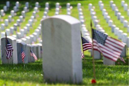 Cementerio de héroes de guerra.