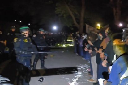 Protestas pro-Palestinas en la UC Santa Cruz