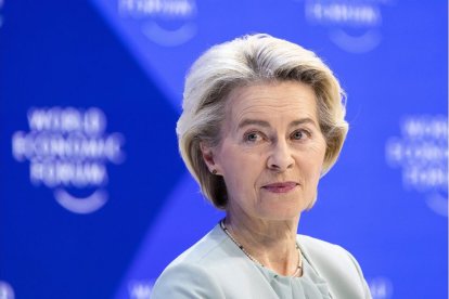 Ursula von der Leyen, Presidente de la Comisión Europea, participa en el acto inaugural. La