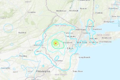 Temblor en Nueva York