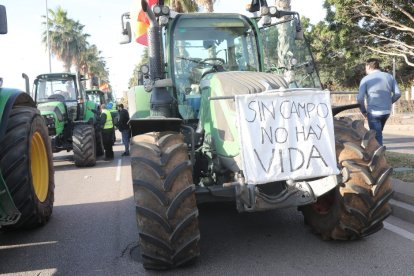 Manifestacion de agricultores |