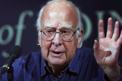 Peter Higgs, ganador del Nobel