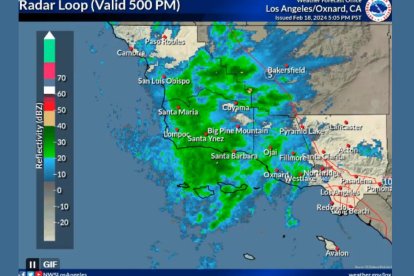 El Servicio Meteorológico Nacional dijo que la tormenta podría traer lluvias y nieve significativas en gran parte del estado |