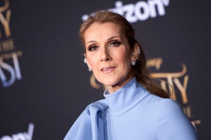 Celine Dion en la premire de Beauty and the Beast