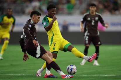 Imagen del partido del grupo B de la Copa América entre México y Jamaica que tuvo lugar el sábado, 22 de junio y donde México se impuso 1-0 a Jamaica