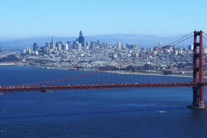 San Francisco visto desde Marin Headlands.