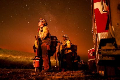 Bomberos en California