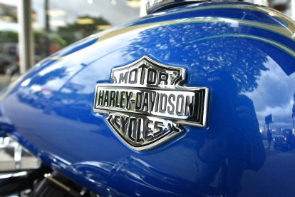 Harley-Davidson releases its 2019 second quarter report on July 23, 2019, net income down 20% from one year ago. (Anthony Behar/Sipa USA) *** Local Caption *** 26963724