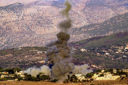 Ataque aéreo israelí en el sur del Líbano