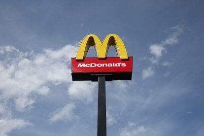 File photo of a McDonald's sign.