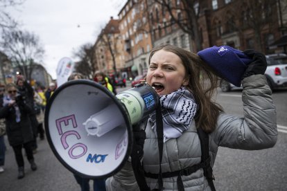 Cambio climático: La joven Greta Thunberg se convirtió en una abanderada del activismo climático