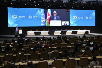 Una imagen de la cumbre del COP29