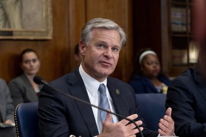 El director del FBI Christopher Wray