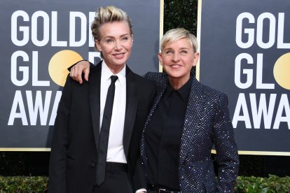 Ellen DeGeneres y su esposa, la actriz Portia de Rossi