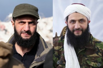 Golani en la actualidad y como líder de un grupo de Al Qaeda en Siria.