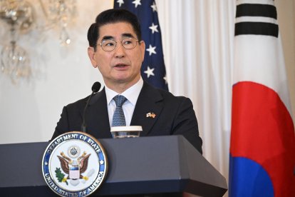 El exministro de Defensa surcoreano en una visita a Washington DC