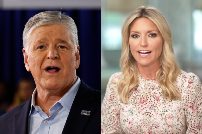 Sean Hannity y Ainsley Earhardt