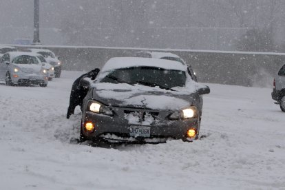 Imagen de archivo de una tormenta en Missouri, uno de los estados que declaró estado de emergencia.