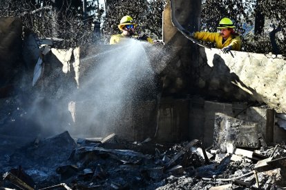 Bomberos en California