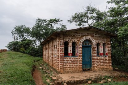 Una iglesia en la región de Kivu, Congo