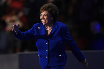 Nita Lowey, durante un acto demócrata en 2016