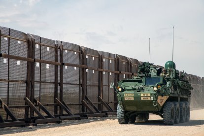 A New Mexico military vehicle.