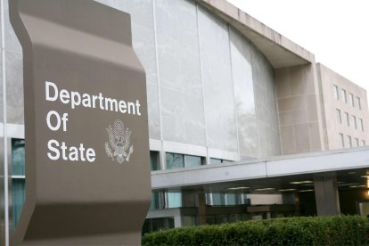 El edificio principal del Departamento de Estado, situado en Washington