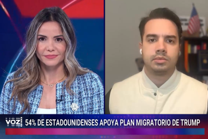 Karina Yapor, with Andrés Guilarte.