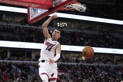 Tyler Herro, the figure of the Miami Heat.