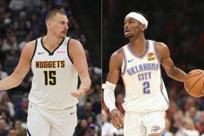 Nikola Jokic and Shai Gilgeous-Alexander
