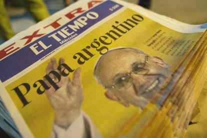 Diarios argentinos anuncian el nombramiento de Francisco
