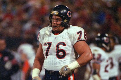 El defensivo de los Osos Steve McMichael, 1991