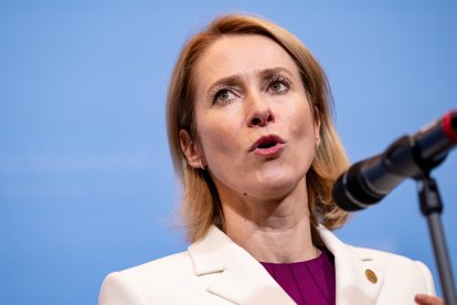 Kaja Kallas, jefa de la diplomacia de la UE