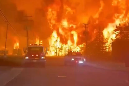 New Jersey fire spreads across the county.