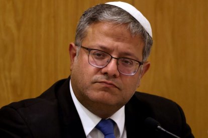 Israel's national security minister, Itamar Ben-Gvir.