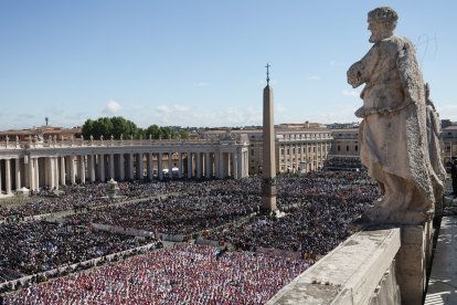 The funeral mass of Pope Francis was held in St. Peter's Basilica.