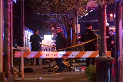 Hit-and-run in Vancouver, Canada