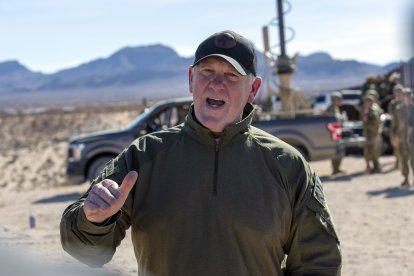Tom Homan, border czar, at the southern border.